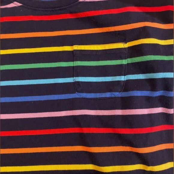 Primary 8-9Y Long Sleeve Shirt Bundle Purple Rainbow Stripe - Picture 5 of 12